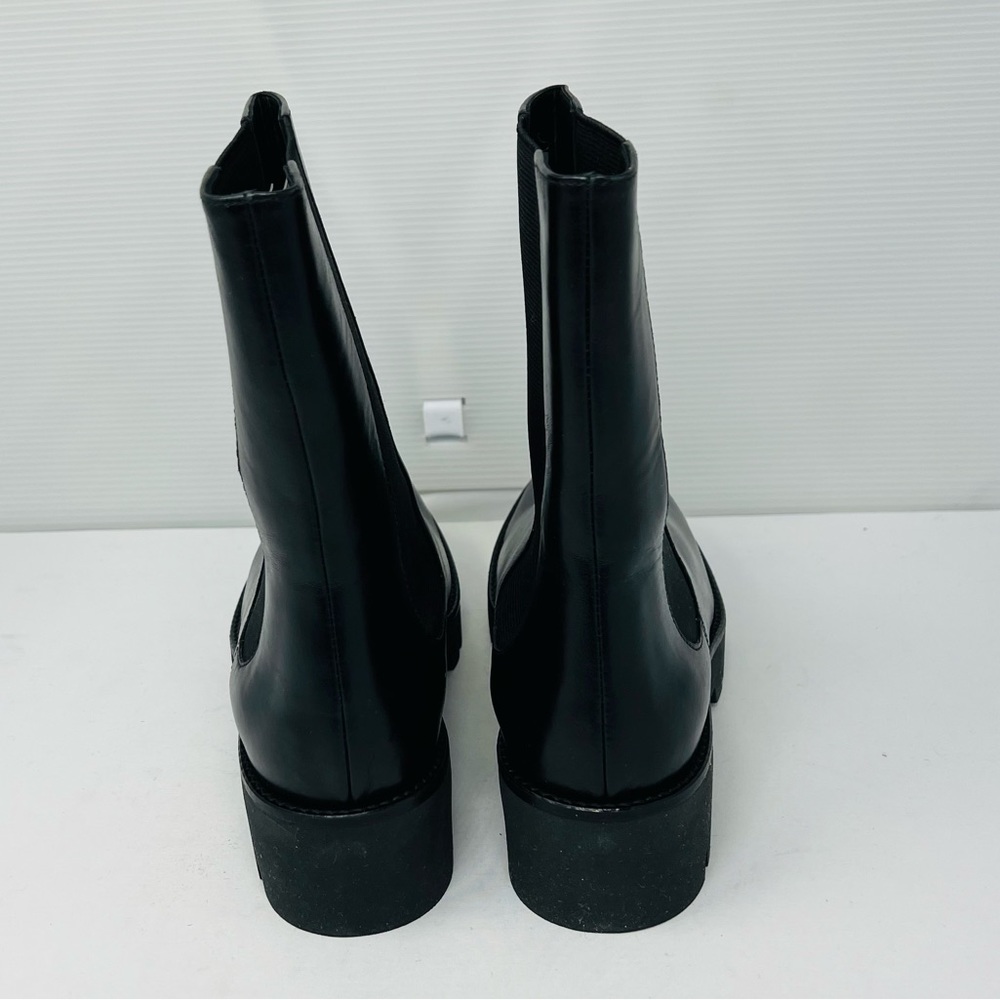 THEORY***CHELSEA BOOTIE In Black Leather**EU 40; US 10 $475 - Picture 9 of 12
